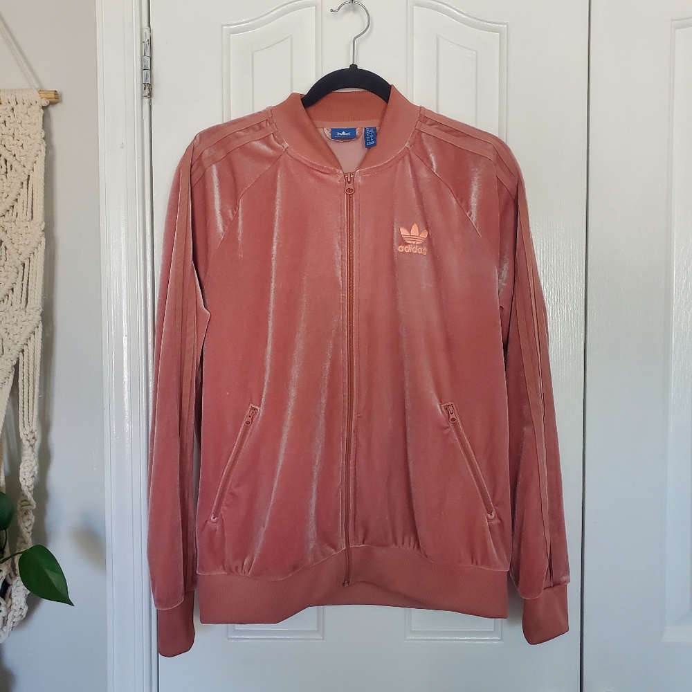 Adidas Velvet Track Suit Jacket
